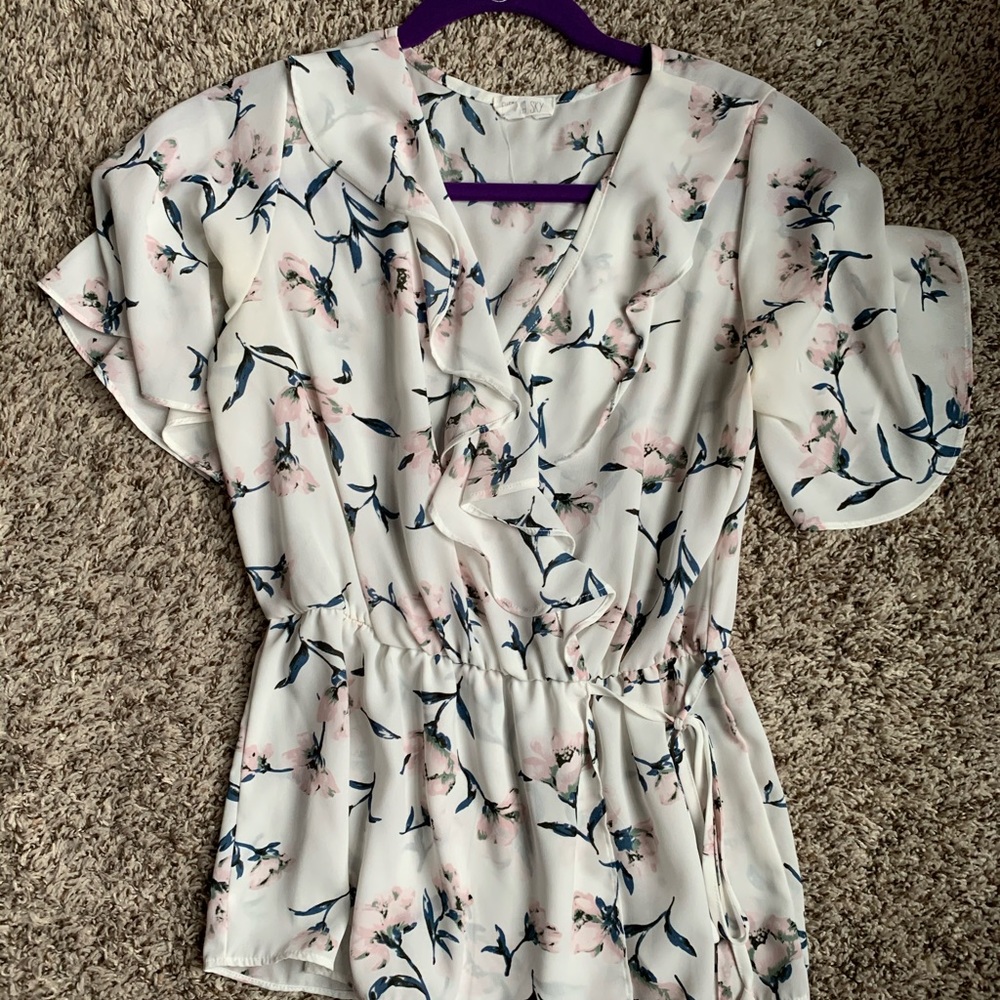 Floral blouse